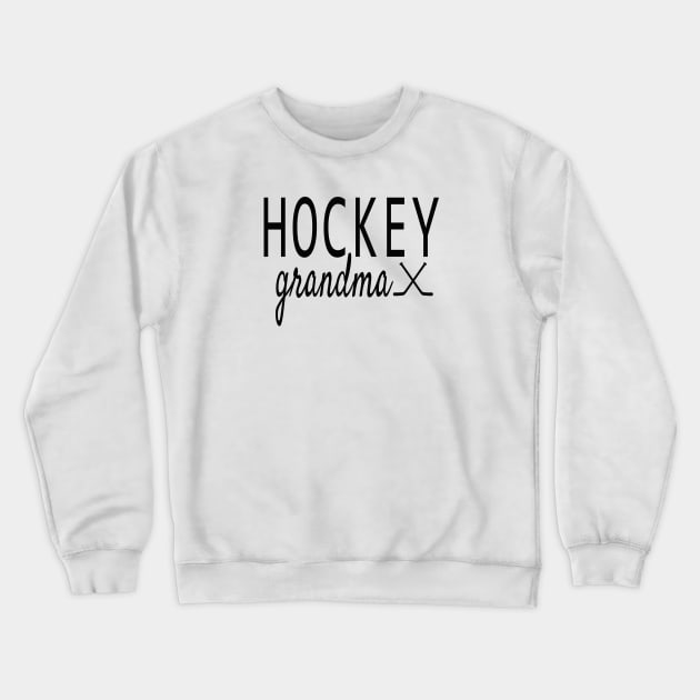 Hockey Grandma 1 Crewneck Sweatshirt by Coffee And